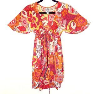 Ivy Jane Tie Front Kimono Dress - Boutique Brand